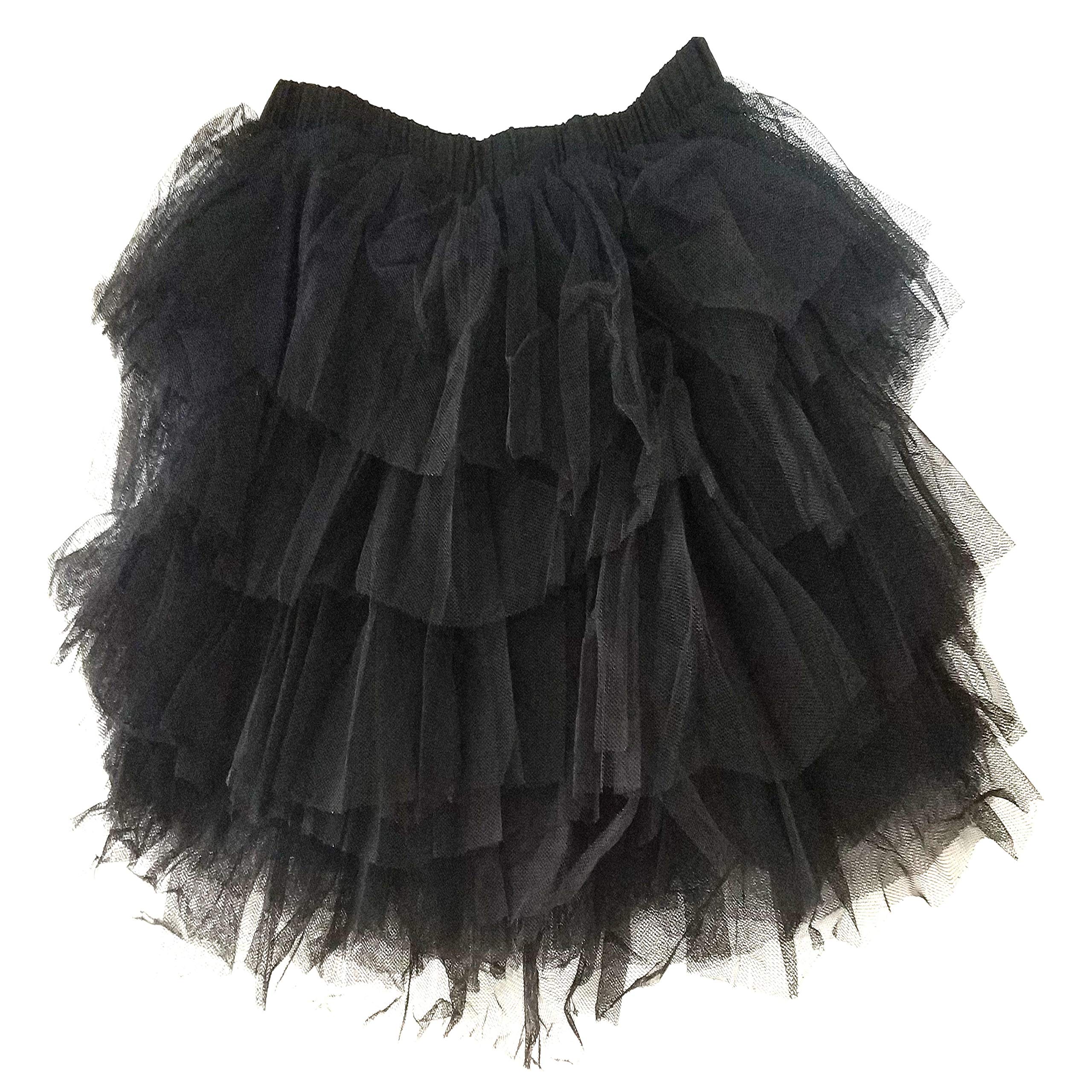 Lace Tutu Black Ruffle Skirt 60 Lace Tutu Skirt 5-6 Black Lace